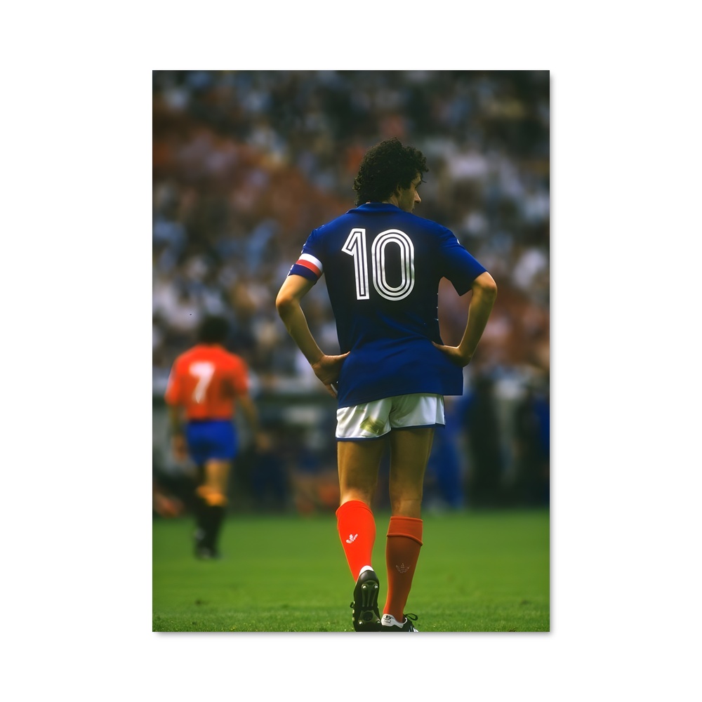 Poster Michel platini mémorable